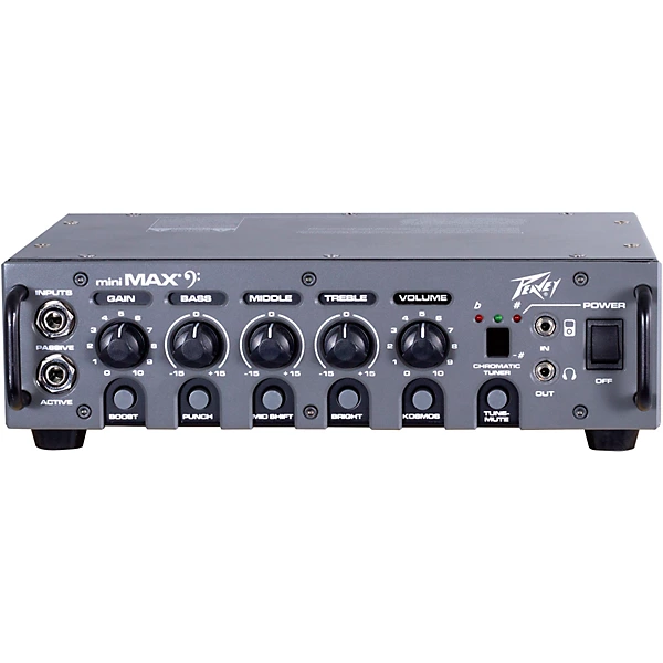 MiniMAX 500W Bass Amp head Black