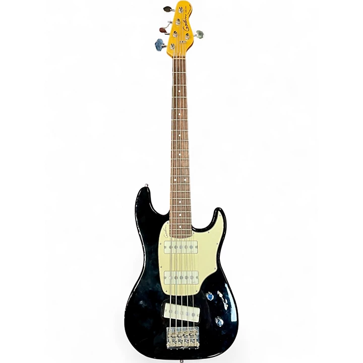 Used Godin SHIFTER 5 Black Electric Bass Guitar