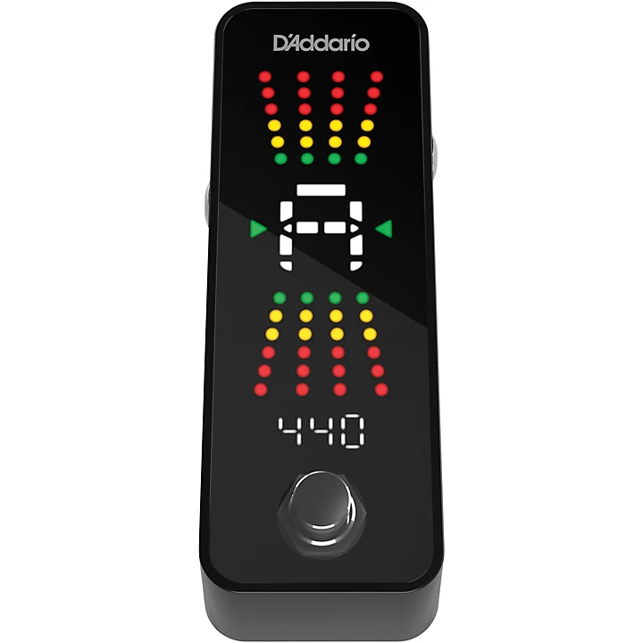 DAddario Chromatic Pedal Tuner Black
