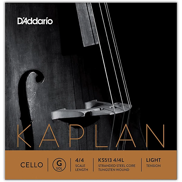 Kaplan Series Cello G String 4 4 Size Light
