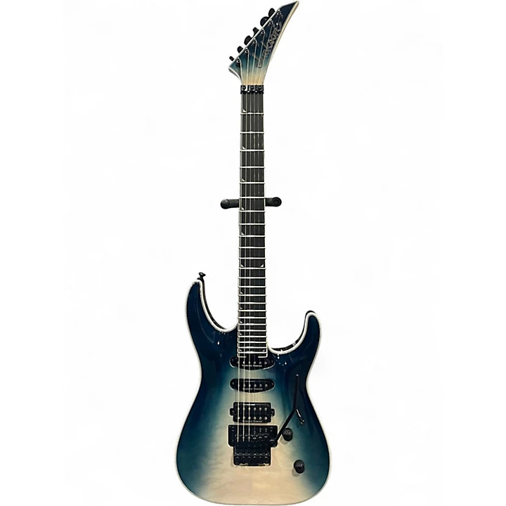 Used Jackson SLA3Q Polar Burst Solid Body Electric Guitar