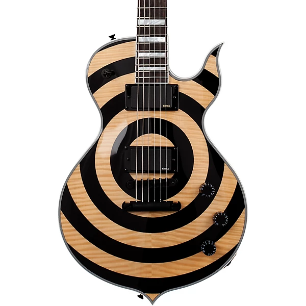 Odin Grail Rawtop Bullseye Electric Guitar Natural