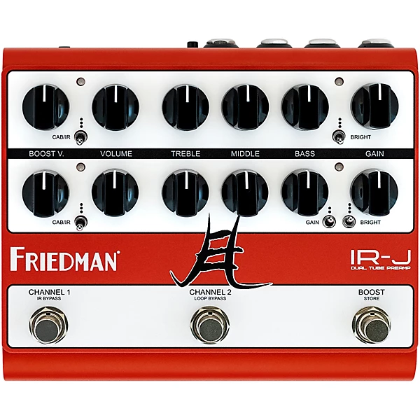IRJ Dual Tube Jake E Lee Signature Dual Tube Preamp DIIR Dual Channel