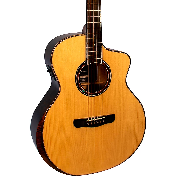 Wave Beyond Series Grand Concert Acoustic Electric Guitar Natural