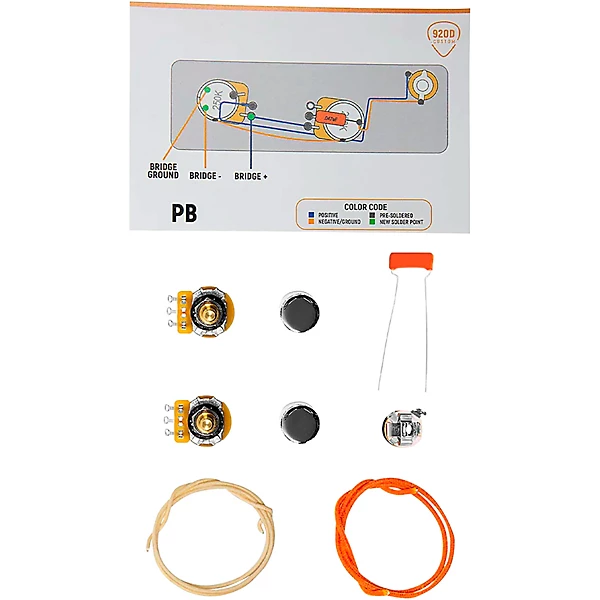Upgraded Replacement Wiring Kit for Precision Style Bass