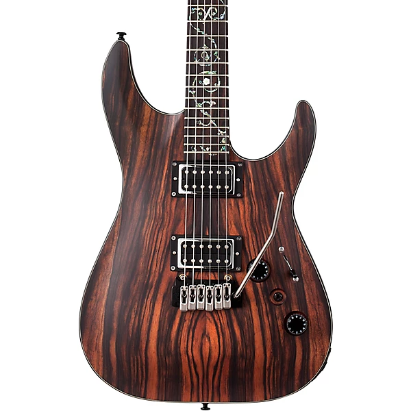 C 1 Exotic Tremelo Ebony Fingerboard Electric Guitar Natural