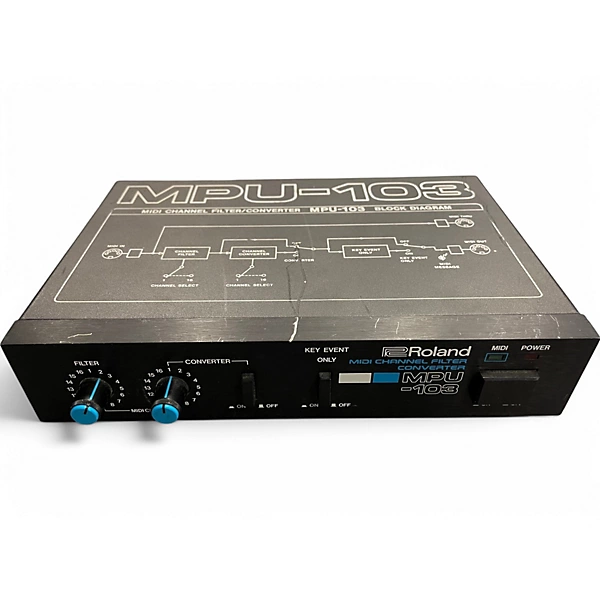 Roland Used Roland MPU 103 MIDI Utility.gc