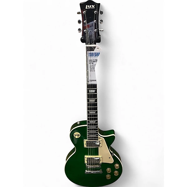 Lyx Pro Used Lyx Pro 39SB Green Solid Body Electric Guitar.gc