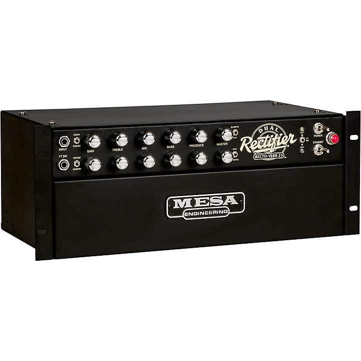 MESA/Boogie Recto Verb 25 Rackmount Guitar Tube Head Black