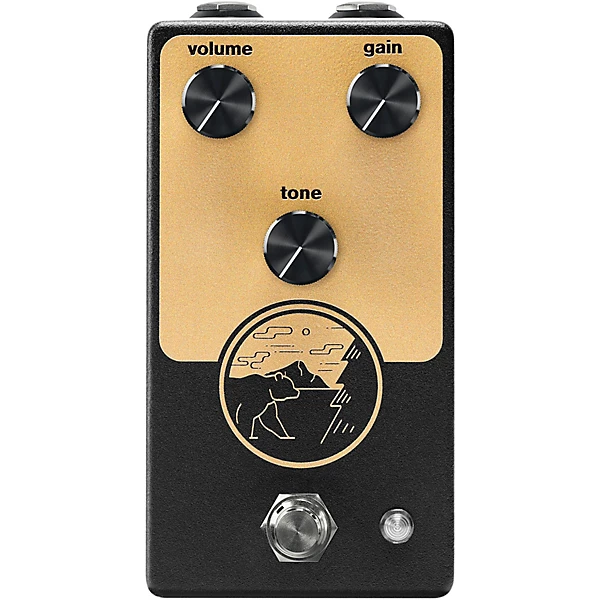 Kiaayo Overdrive Effects Pedal Black and Brown