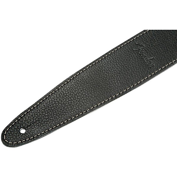 Artisan Leather Guitar Strap Black