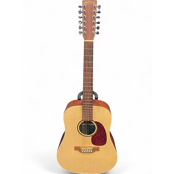 Used Martin D12XM Natural 12 String Acoustic Guitar