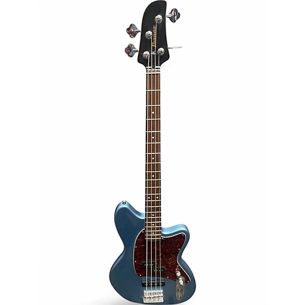 Used Ibanez TMB100 Soda Blue Electric Bass Guitar