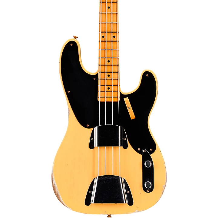 1951 Limited Edition Precision Bass Heavy Relic Aged Nocaster Blonde