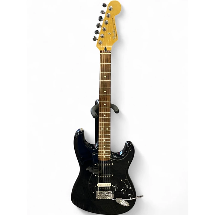 Used Fender Standard Stratocaster Black Solid Body Electric Guitar