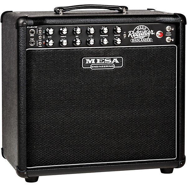 Rectifier Badlander 25 1x12 25W Tube Guitar Combo Amp Black