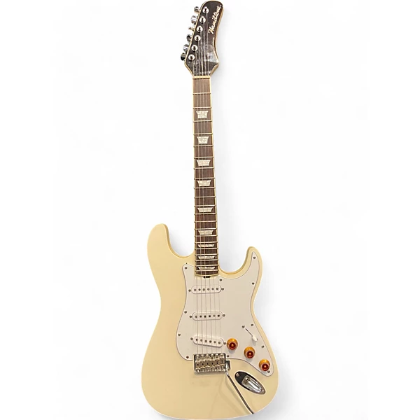 Hamiltone Used Hamiltone ST 2010 White Solid Body Electric Guitar.gc