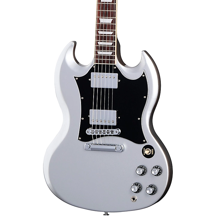 Gibson SG Standard Electric Guitar Level 2 Silver Mist