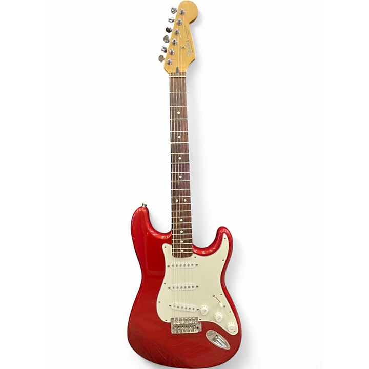 Used Fender Standard Stratocaster Brown Solid Body Electric Guitar