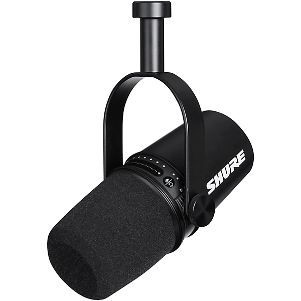 MV7 USB and XLR Dynamic Microphone Black