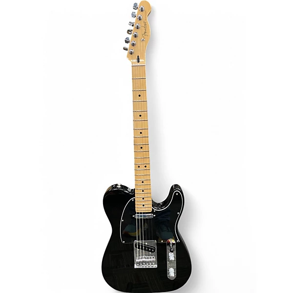 Used Fender Player Telecaster Black Solid Body Electric Guitar