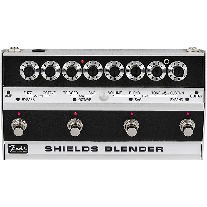 Shields Blender Effects Pedal Silver