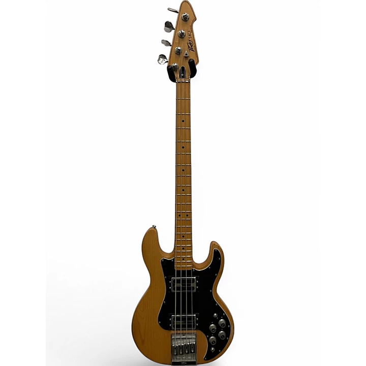 Used 1980s Peavey T40 Natural Electric Bass Guitar