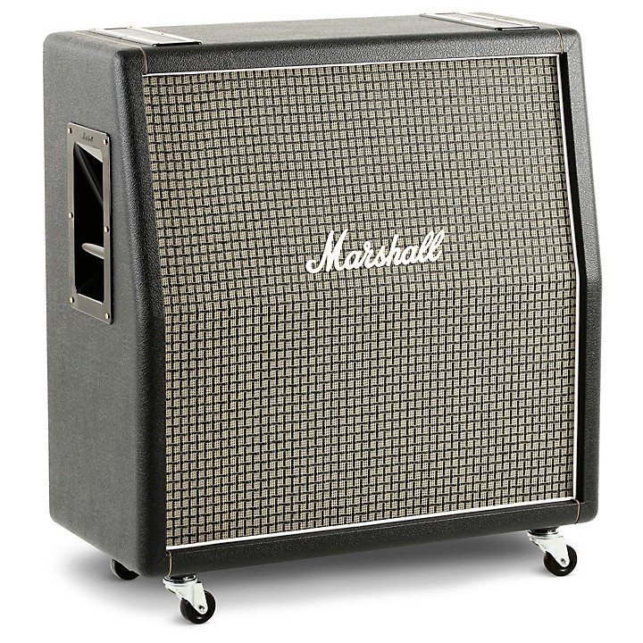 1960AX 100W 4x12 Angled Guitar Speaker Cabinet Black