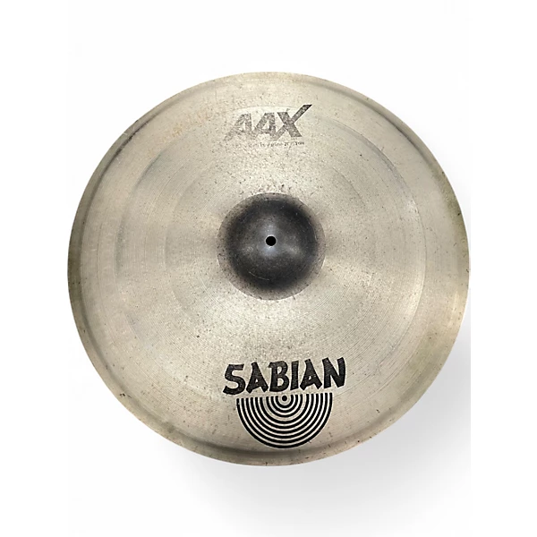 SABIAN Used SABIAN 21in AAX Raw Bell Dry Ride Cymbal