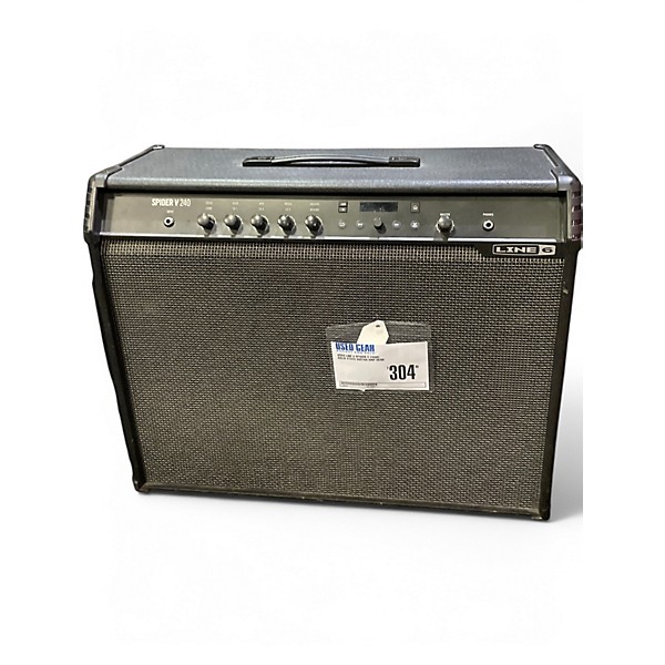 Used Line 6 Spider V 240HC Solid State Guitar Amp Head