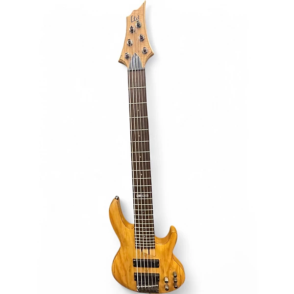 ESP Used ESP LTD B206SM 6 String Natural Electric Bass Guitar