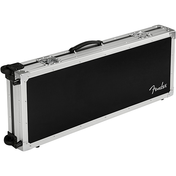 CEO Guitar Flight Case with Wheels Aluminum Gray