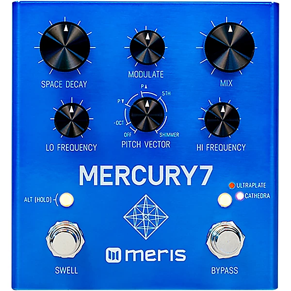 Mercury7 Reverb Effects Pedal
