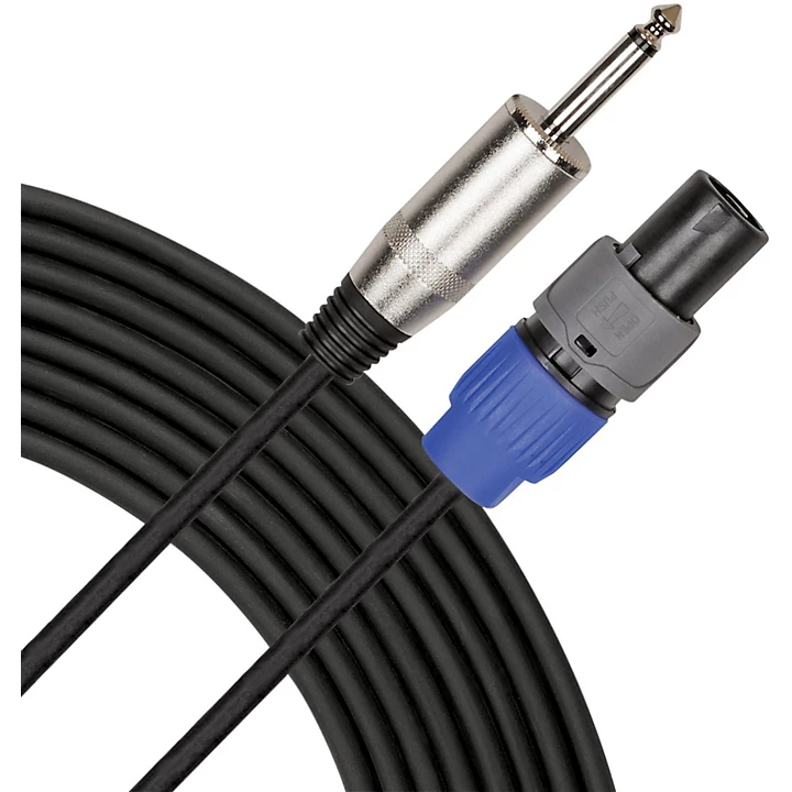 14 Gauge Speakon to 1 4 Speaker Cable 25 ft