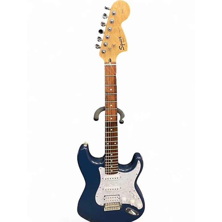 Used Squier Affinity Stratocaster Blue Solid Body Electric Guitar