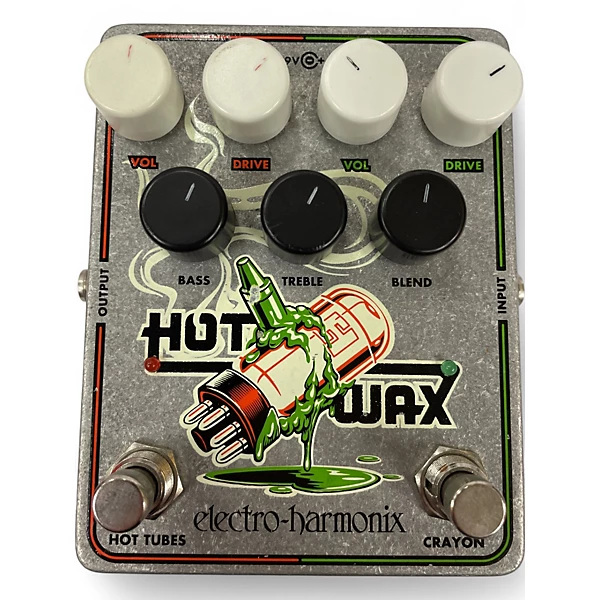 Used Electro Harmonix Hot Wax Multi Overdrive Effect Pedal