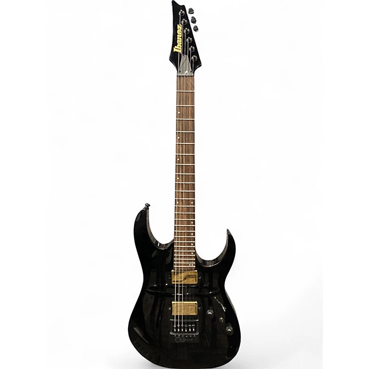 Used Ibanez RGR52ET Black Solid Body Electric Guitar