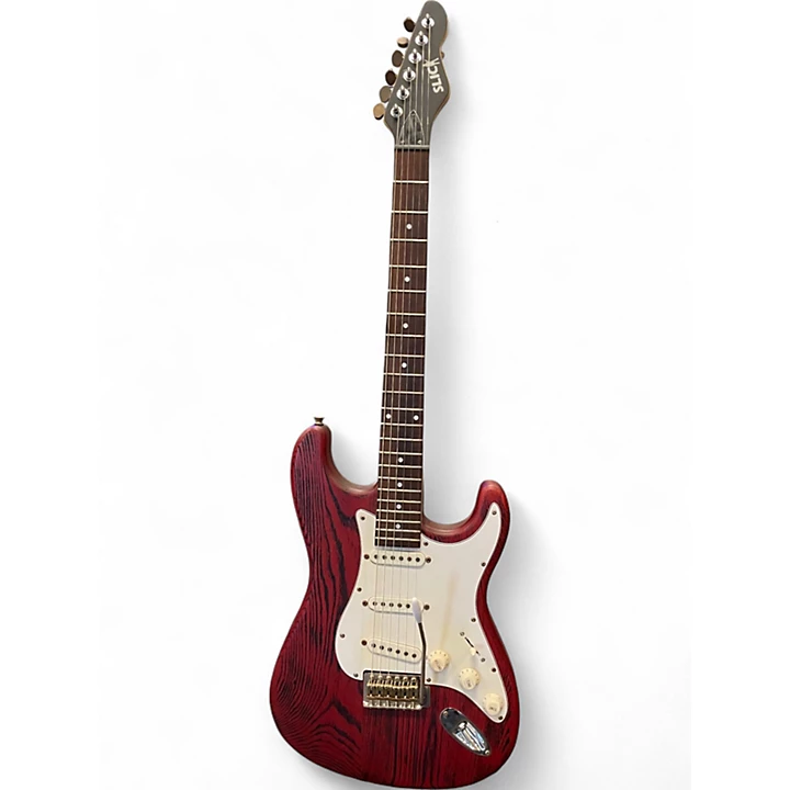 Used Slick SL 57 Red Solid Body Electric Guitar