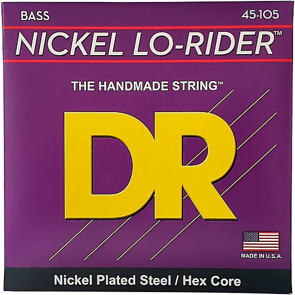 Nickel Medium Lo Riders 4 String Bass Strings