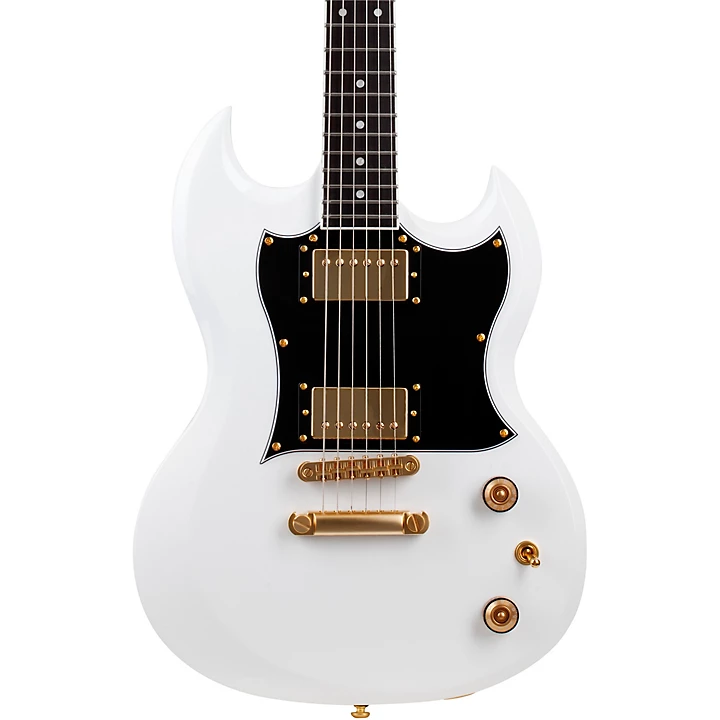ZV H6LLYW66D Electric Guitar Gloss White