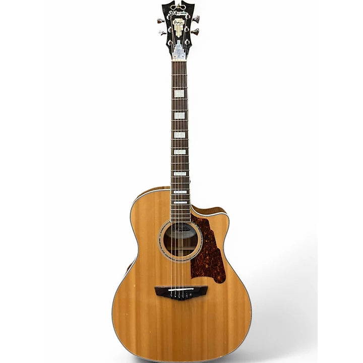Used 2016 D'Angelico PSG200 Natural Acoustic Electric Guitar
