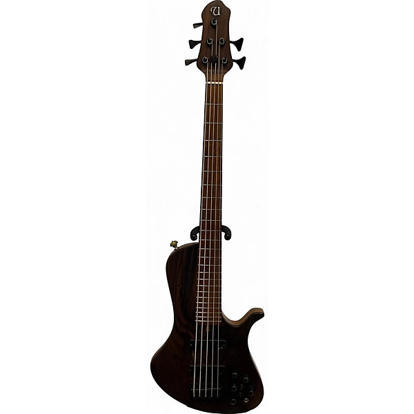 Used Utera Prestige Model 5 Walnut Electric Bass Guitar
