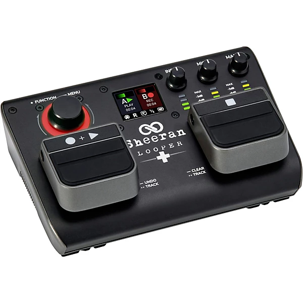 Sheeran Looper Looper + Dual Track Looper Pedal Black