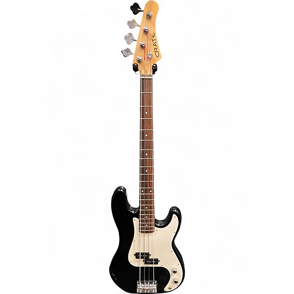 Used Crate ELB01 Black Electric Bass Guitar
