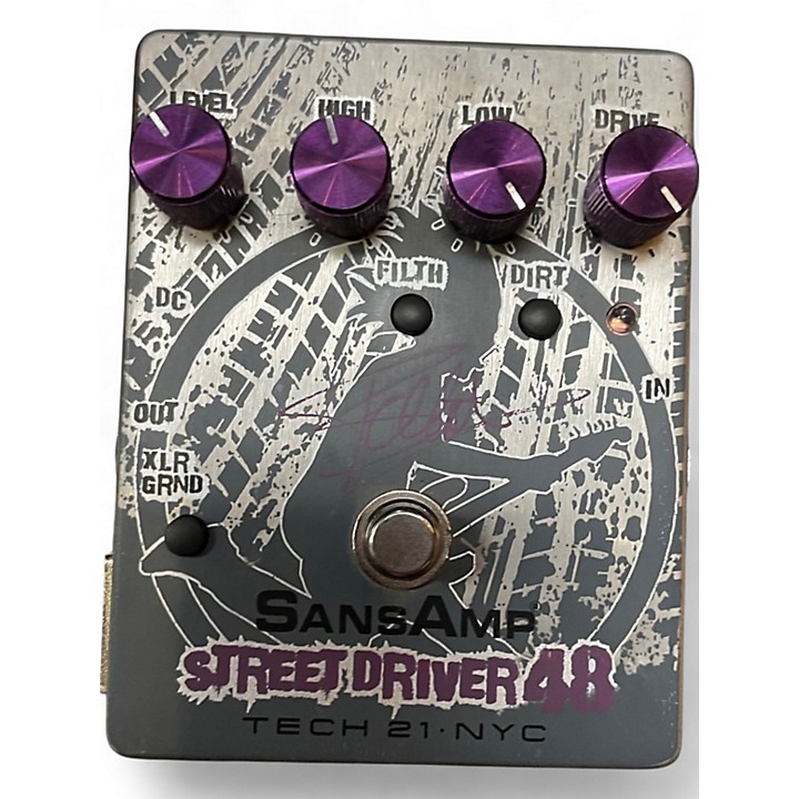 Used Tech 21 SANSAMP STREET DRIVER 48 Effect Pedal