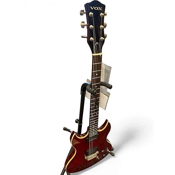 VOX Used VOX SDC33 Candy Apple Red Solid Body Electric Guitar.gc
