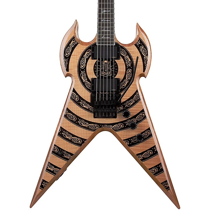 Warhammer FR Norse Dragon Bullseye Electric Guitar Rawtop