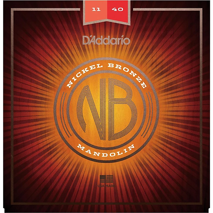 NBM1140 Nickel Bronze Medium Mandolin Strings