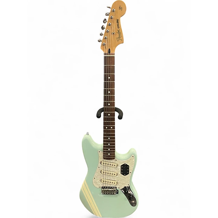 Fender Used Fender CYCLONE Seafoam Green Solid Body Electric Guitar.gc
