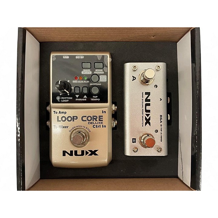 NUX Loop Core Deluxe Bundle Effect Pedal Package